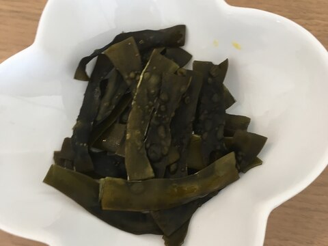 ダシがら昆布でもう一品 ぽりぽり昆布